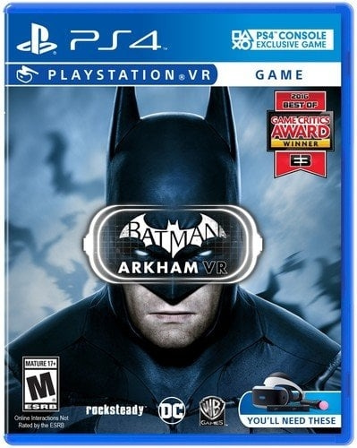 BATMAN : Arkham VR (Import) (PS4) i gruppen HJEMMEELEKTRONIK / Spilkonsoller og tilbehør / Sony PlayStation 4 / Spil hos TP E-commerce Nordic AB (C95873)