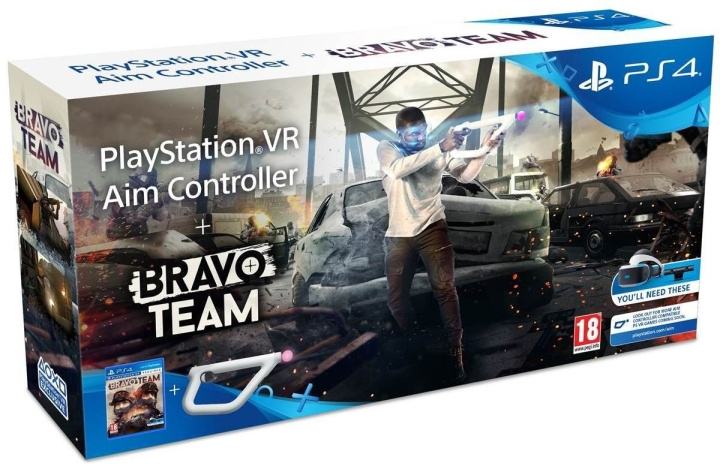 Bravo Team (VR) with Aim Controller (PS4) i gruppen HJEMMEELEKTRONIK / Spilkonsoller og tilbehør / Sony PlayStation 4 / Spil hos TP E-commerce Nordic AB (C95876)