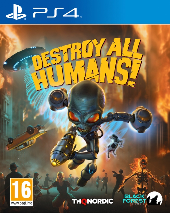 Destroy All Humans (PS4) i gruppen HJEMMEELEKTRONIK / Spilkonsoller og tilbehør / Sony PlayStation 4 / Spil hos TP E-commerce Nordic AB (C95877)