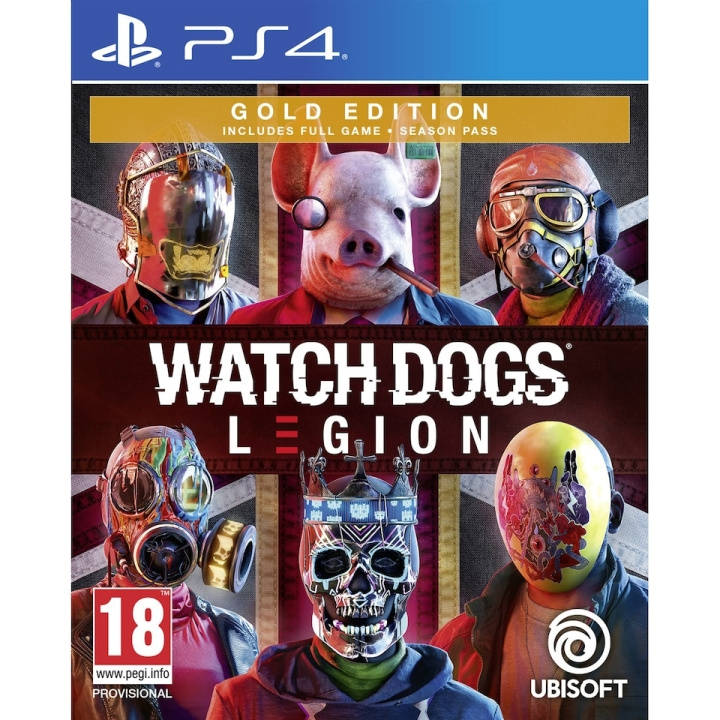 Watch Dogs: Legion (Gold Edition) (PS4) i gruppen HJEMMEELEKTRONIK / Spilkonsoller og tilbehør / Sony PlayStation 4 / Spil hos TP E-commerce Nordic AB (C95879)