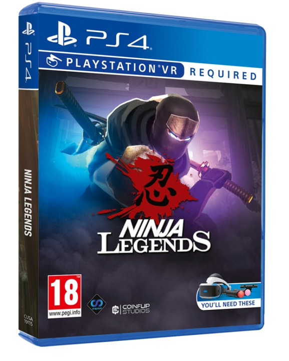 Ninja Legends VR (PS4) i gruppen HJEMMEELEKTRONIK / Spilkonsoller og tilbehør / Sony PlayStation 4 / Spil hos TP E-commerce Nordic AB (C95943)