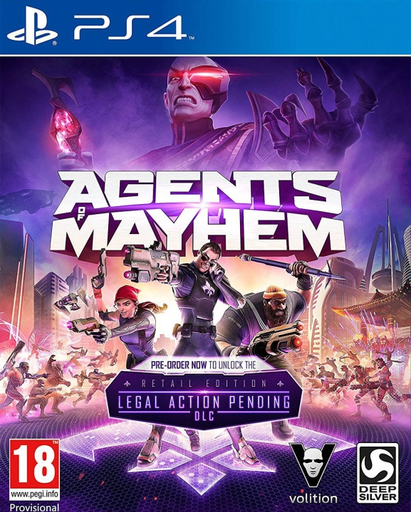 Agents of Mayhem Retail Edition (PS4) i gruppen HJEMMEELEKTRONIK / Spilkonsoller og tilbehør / Sony PlayStation 4 / Spil hos TP E-commerce Nordic AB (C95962)