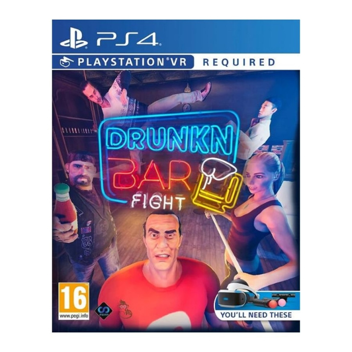 Perp Games Drunkn Bar Fight (VR) i gruppen HJEMMEELEKTRONIK / Spilkonsoller og tilbehør / Sony PlayStation 4 / Spil hos TP E-commerce Nordic AB (C95968)