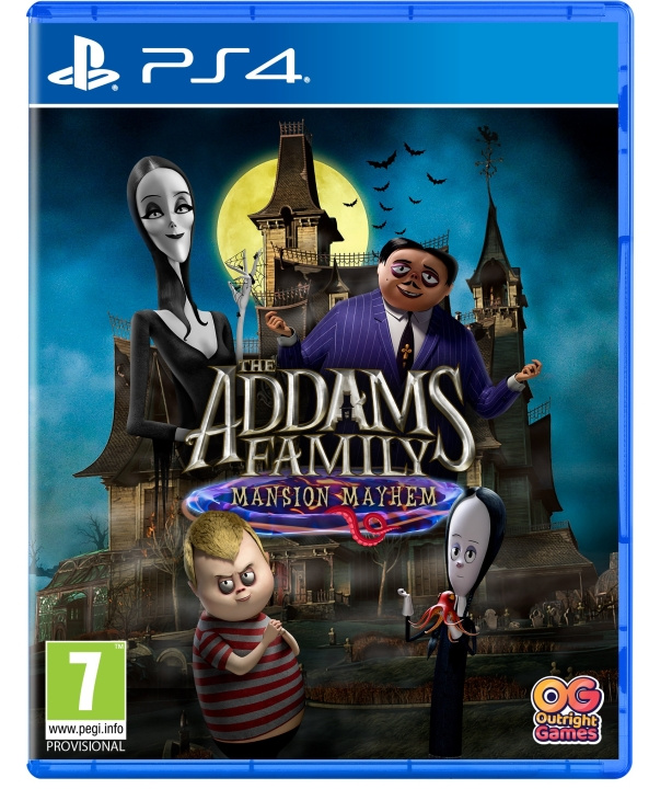 The Addams\'s Family: Mansion Mayhem (PS4) i gruppen HJEMMEELEKTRONIK / Spilkonsoller og tilbehør / Sony PlayStation 4 / Spil hos TP E-commerce Nordic AB (C96007)