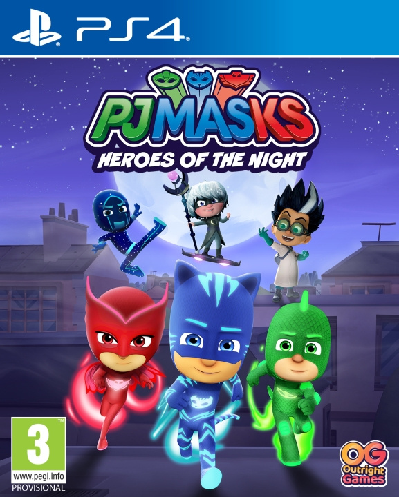 PJ Masks: Heroes of the Night (PS4) i gruppen HJEMMEELEKTRONIK / Spilkonsoller og tilbehør / Sony PlayStation 4 / Spil hos TP E-commerce Nordic AB (C96008)