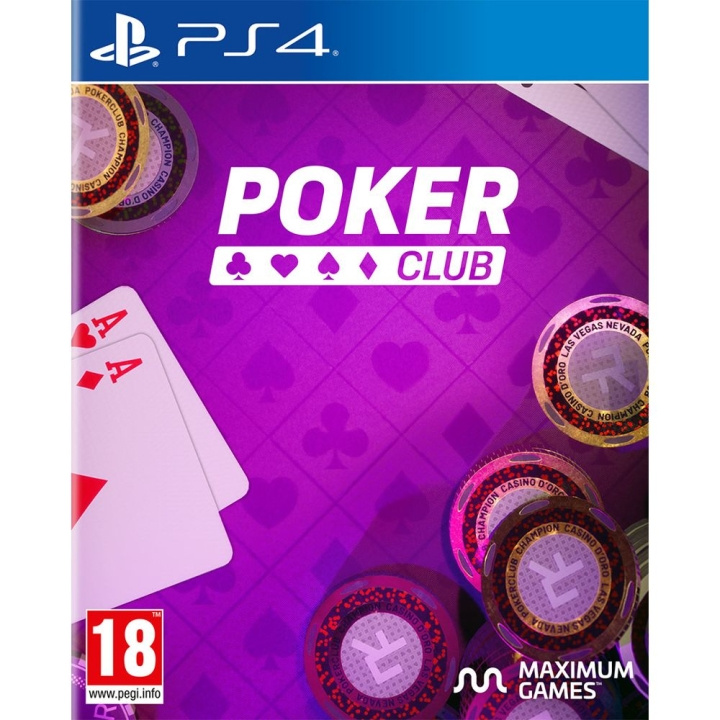 Poker Club (PS4) i gruppen HJEMMEELEKTRONIK / Spilkonsoller og tilbehør / Sony PlayStation 4 / Spil hos TP E-commerce Nordic AB (C96039)