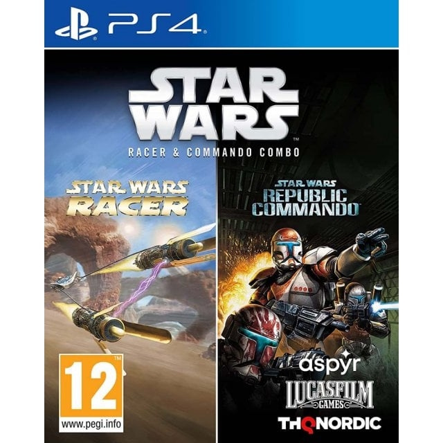 Star Wars Episode 1 Racer & Republic Commando Collection (PS4) i gruppen HJEMMEELEKTRONIK / Spilkonsoller og tilbehør / Sony PlayStation 4 / Spil hos TP E-commerce Nordic AB (C96049)