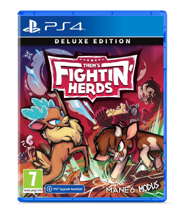 Them\'s Fightin\' Herds (Deluxe Edition) (PS4) i gruppen HJEMMEELEKTRONIK / Spilkonsoller og tilbehør / Sony PlayStation 4 / Spil hos TP E-commerce Nordic AB (C96123)