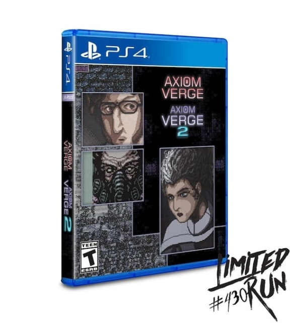 Axiom Verge 1 & 2 Double Pack (Limited Run #123) (Import) (PS4) i gruppen HJEMMEELEKTRONIK / Spilkonsoller og tilbehør / Sony PlayStation 4 / Spil hos TP E-commerce Nordic AB (C96142)