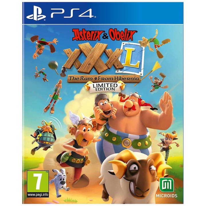 Asterix & Obelix XXXL: The Ram From Hibernia (Limited Edition) (PS4) i gruppen HJEMMEELEKTRONIK / Spilkonsoller og tilbehør / Sony PlayStation 4 / Spil hos TP E-commerce Nordic AB (C96151)