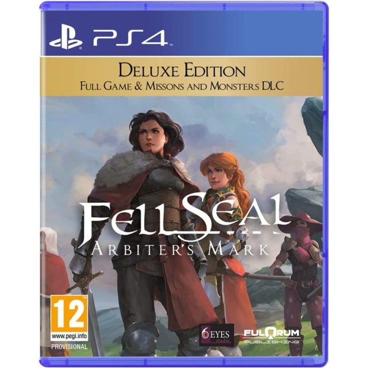 Fell Seal: Arbiter\'s Mark (Deluxe Edition) (PS4) i gruppen HJEMMEELEKTRONIK / Spilkonsoller og tilbehør / Sony PlayStation 4 / Spil hos TP E-commerce Nordic AB (C96160)