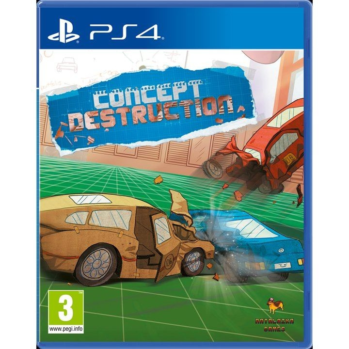 Red Art Games Koncept Destruktion i gruppen HJEMMEELEKTRONIK / Spilkonsoller og tilbehør / Sony PlayStation 4 / Spil hos TP E-commerce Nordic AB (C96248)