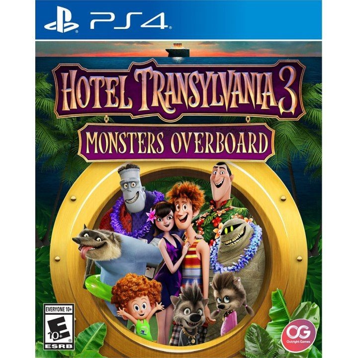 Hotel Transylvania 3: Monsters Overboard (Import) (PS4) i gruppen HJEMMEELEKTRONIK / Spilkonsoller og tilbehør / Sony PlayStation 4 / Spil hos TP E-commerce Nordic AB (C96260)