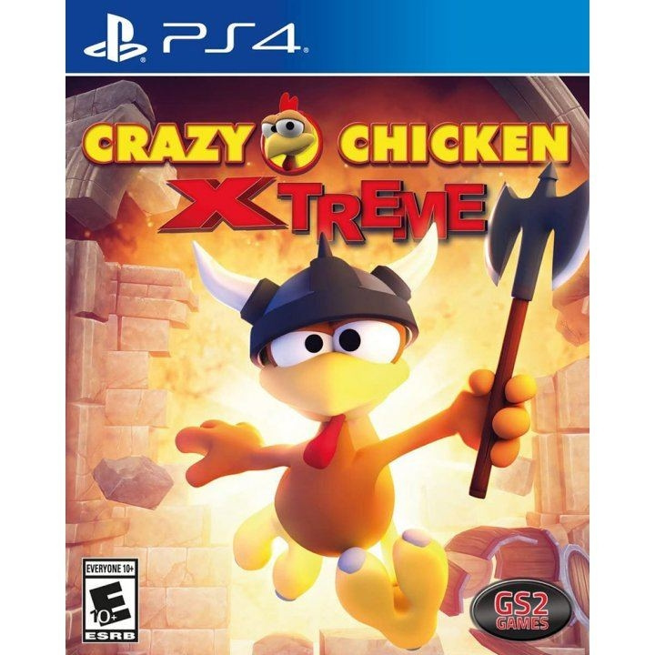 Crazy Chicken Xtreme (Import) (PS4) i gruppen HJEMMEELEKTRONIK / Spilkonsoller og tilbehør / Sony PlayStation 4 / Spil hos TP E-commerce Nordic AB (C96272)