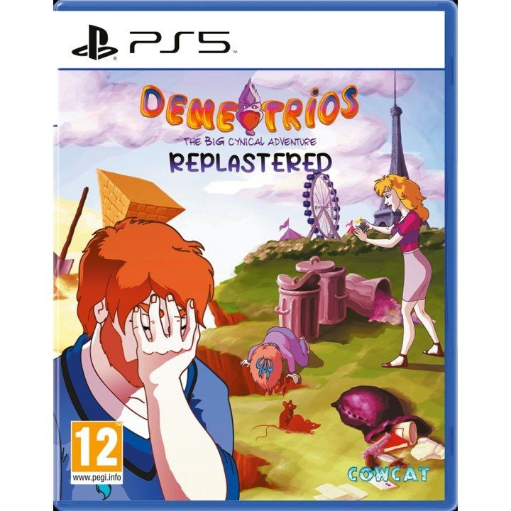 Demetrios the Big Cynical Adventure Replastered (PS5) i gruppen HJEMMEELEKTRONIK / Spilkonsoller og tilbehør / Sony PlayStation 5 / Spil hos TP E-commerce Nordic AB (C96287)