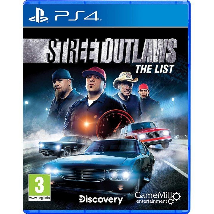 Street Outlaws: The List (PS4) i gruppen HJEMMEELEKTRONIK / Spilkonsoller og tilbehør / Sony PlayStation 4 / Spil hos TP E-commerce Nordic AB (C96305)