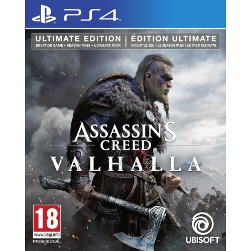 Assassins Creed Valhalla (Ultimate Edition) (PS4) i gruppen HJEMMEELEKTRONIK / Spilkonsoller og tilbehør / Sony PlayStation 4 / Spil hos TP E-commerce Nordic AB (C96323)