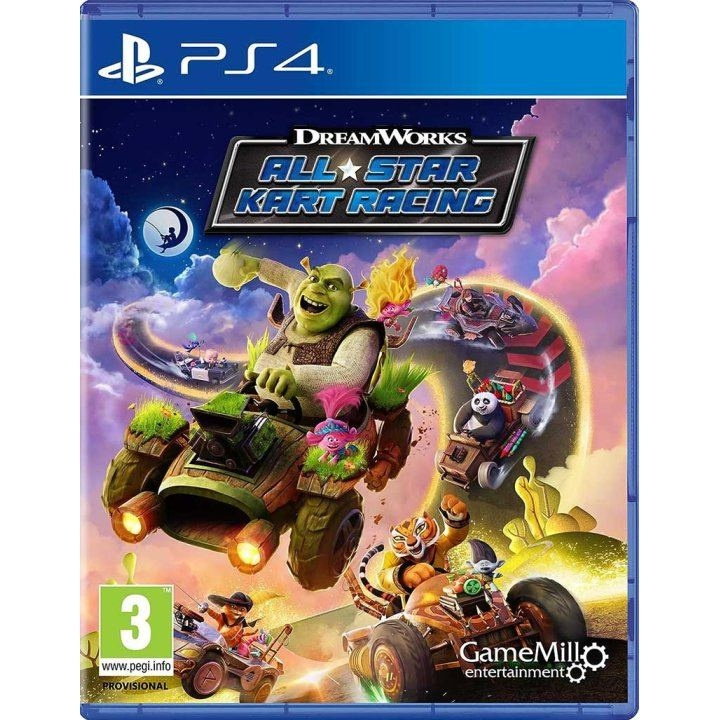 DreamWorks All-Star Kart Racing (PS4) i gruppen HJEMMEELEKTRONIK / Spilkonsoller og tilbehør / Sony PlayStation 4 / Spil hos TP E-commerce Nordic AB (C96379)