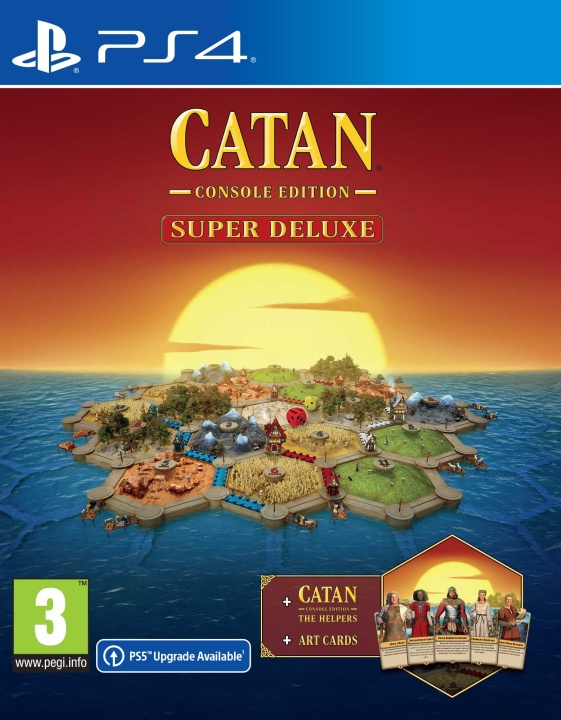 CATAN Super Deluxe Edition (PS4) i gruppen HJEMMEELEKTRONIK / Spilkonsoller og tilbehør / Sony PlayStation 4 / Spil hos TP E-commerce Nordic AB (C96383)