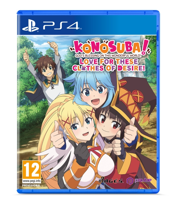 KONOSUBA: God\'s Blessing on this Wonderful World! Love For These Clothes Of Desire (PS4) i gruppen HJEMMEELEKTRONIK / Spilkonsoller og tilbehør / Sony PlayStation 4 / Spil hos TP E-commerce Nordic AB (C96394)