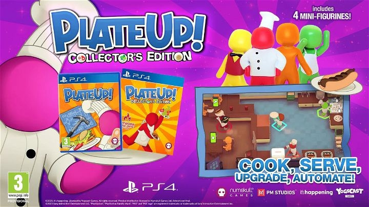 Plate Up Collectors Edition (PS4) i gruppen HJEMMEELEKTRONIK / Spilkonsoller og tilbehør / Sony PlayStation 4 / Spil hos TP E-commerce Nordic AB (C96413)