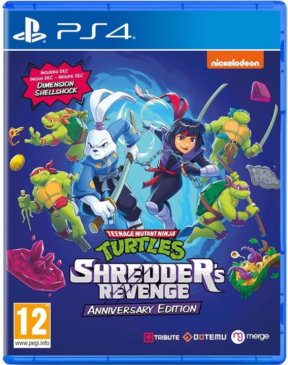 Teenage Mutant Ninja Turtles: Shredder\'s Revenge (Anniversary Edition) (PS4) i gruppen HJEMMEELEKTRONIK / Spilkonsoller og tilbehør / Sony PlayStation 4 / Spil hos TP E-commerce Nordic AB (C96414)