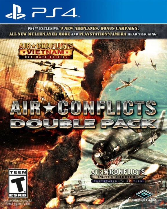 Air Conflicts: Double Pack (Import) (PS4) i gruppen HJEMMEELEKTRONIK / Spilkonsoller og tilbehør / Sony PlayStation 4 / Spil hos TP E-commerce Nordic AB (C96418)