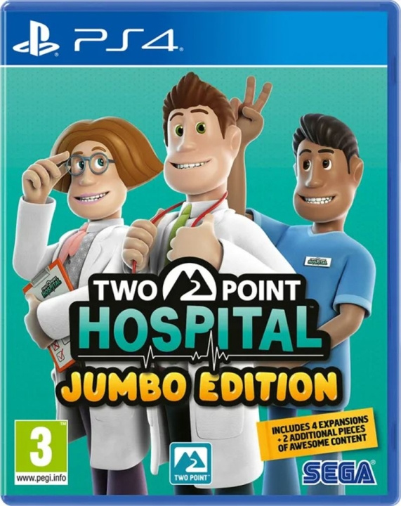 Two Point Hospital (Jumbo Edition) (PS4) i gruppen HJEMMEELEKTRONIK / Spilkonsoller og tilbehør / Sony PlayStation 4 / Spil hos TP E-commerce Nordic AB (C96458)