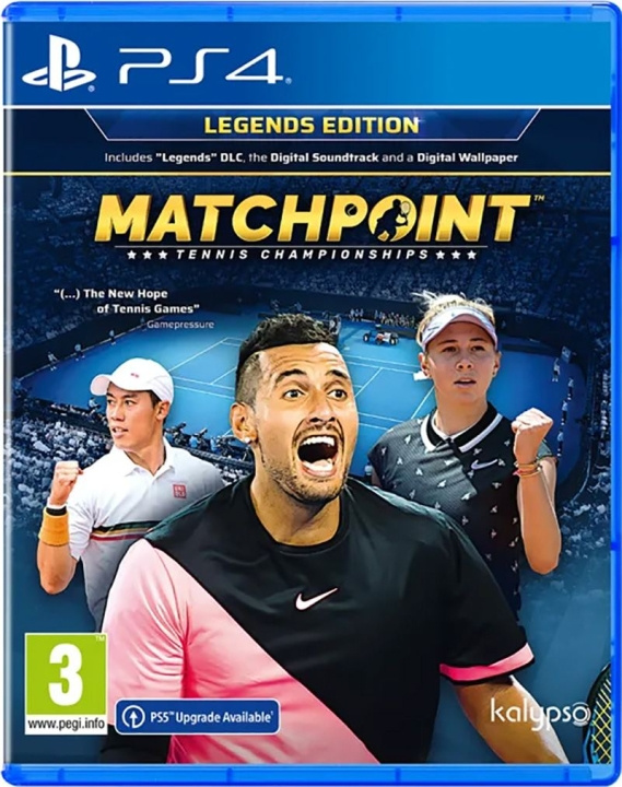 Matchpoint: Tennis Championships (Legends Edition) (PS4) i gruppen HJEMMEELEKTRONIK / Spilkonsoller og tilbehør / Sony PlayStation 4 / Spil hos TP E-commerce Nordic AB (C96480)