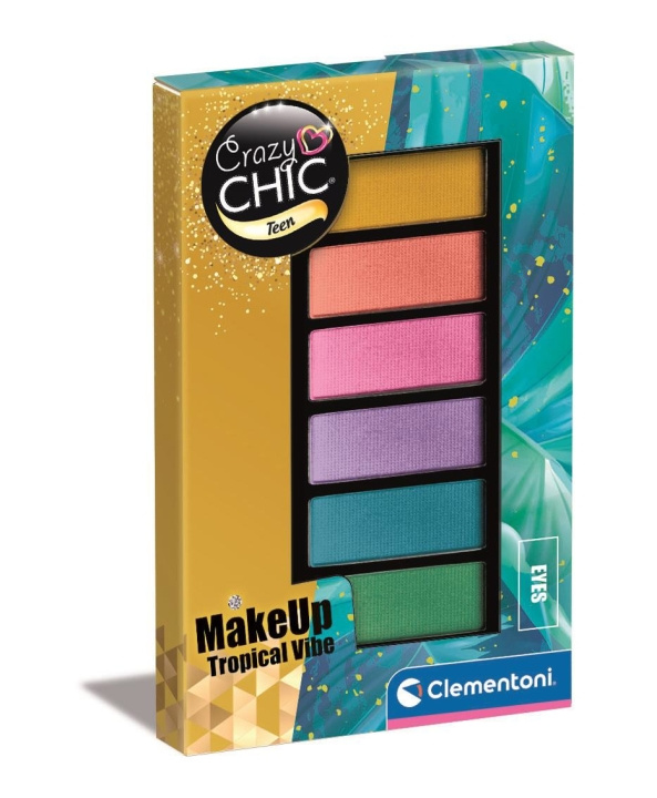 Crazy Chic - Teen Eyeshadow - Tropical Vide (18837) i gruppen LEGETØJ, BØRN & BABY / Legetøj / Udklædning hos TP E-commerce Nordic AB (C96485)