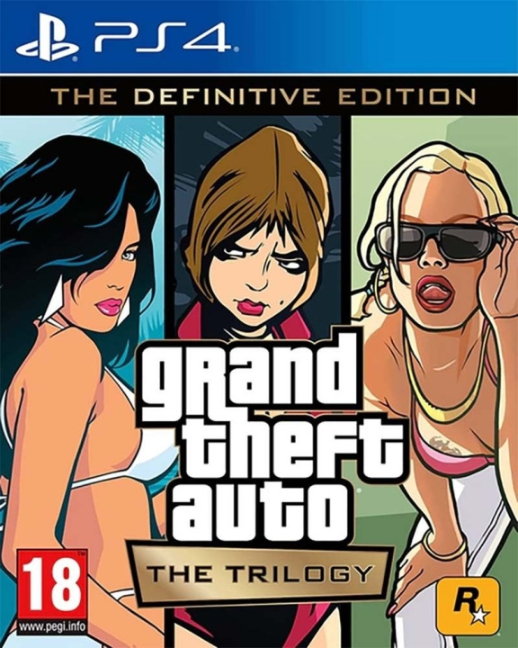 Grand Theft Auto: The Trilogy (The Definitive Edition) (PS4) i gruppen HJEMMEELEKTRONIK / Spilkonsoller og tilbehør / Sony PlayStation 4 / Spil hos TP E-commerce Nordic AB (C96514)