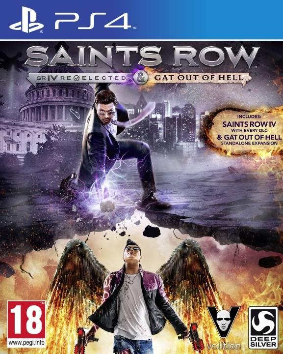 Saints Row IV Re-Elected: Gat Out of Hell (PS4) i gruppen HJEMMEELEKTRONIK / Spilkonsoller og tilbehør / Sony PlayStation 4 / Spil hos TP E-commerce Nordic AB (C96570)