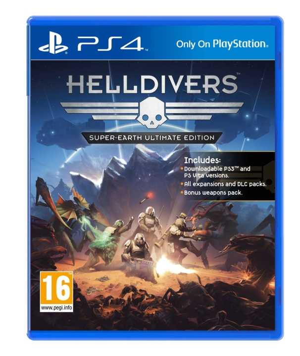 Helldivers: Super-Earth Ultimate Edition (PS4) i gruppen HJEMMEELEKTRONIK / Spilkonsoller og tilbehør / Sony PlayStation 4 / Spil hos TP E-commerce Nordic AB (C96580)