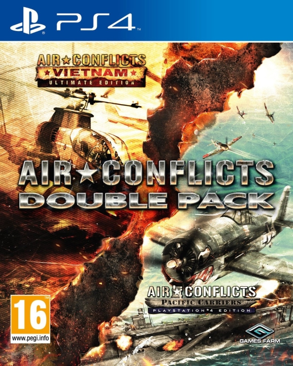 Air Conflicts: Double Pack (PS4) i gruppen HJEMMEELEKTRONIK / Spilkonsoller og tilbehør / Sony PlayStation 4 / Spil hos TP E-commerce Nordic AB (C96591)