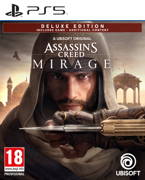 Assassin\'s Creed Mirage (Deluxe Edition) (PS5) i gruppen HJEMMEELEKTRONIK / Spilkonsoller og tilbehør / Sony PlayStation 5 / Spil hos TP E-commerce Nordic AB (C96649)