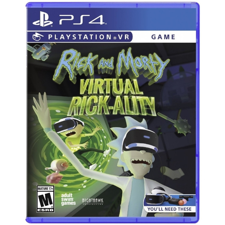 Rick and Morty\'s Virtual Rick-Ality ( Import ) (PS4) i gruppen HJEMMEELEKTRONIK / Spilkonsoller og tilbehør / Sony PlayStation 4 / Spil hos TP E-commerce Nordic AB (C96651)