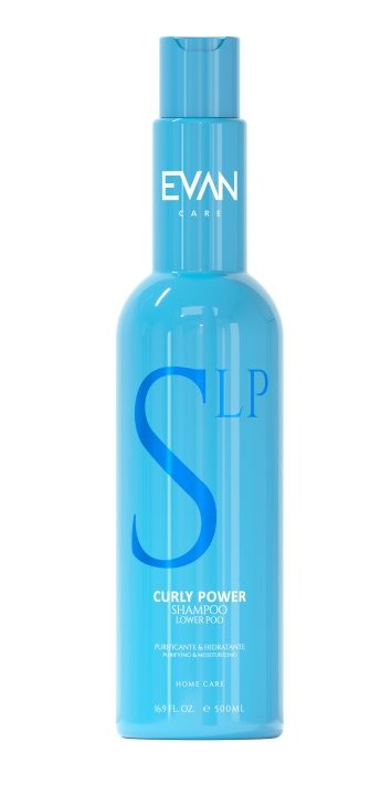 EVAN Curly Power Lower Poo Curly Shampoo 500 ml i gruppen SKØNHED & HELSE / Hår og styling / Hår styling / Gel/Gel spray hos TP E-commerce Nordic AB (C96696)