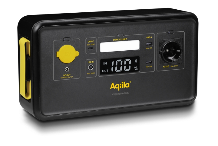 Aqiila Powerbird S300 - Bærbar powerstation, 294Wh / 300W i gruppen HJEM, HUS & HAVE / Elektricitet & Belysning / Power stations hos TP E-commerce Nordic AB (C96781)