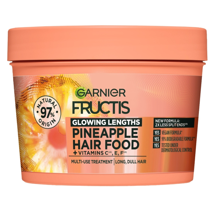 Garnier Fructis Hair Food Ananasmaske - 400 ml i gruppen SKØNHED & HELSE / Hår og styling / Hårpleje / Hårmaske hos TP E-commerce Nordic AB (C96800)