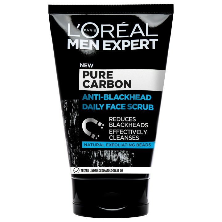 L\'Oréal Paris Men Expert Pure Charcoal Face Scrub - 100 ml i gruppen SKØNHED & HELSE / Hudpleje / Ansigt / Scrub / Peeling hos TP E-commerce Nordic AB (C96806)