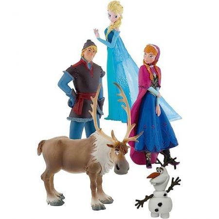 BULLYLAND Walt Disney Frozen 1 gaveæske - 5 figurer (525391) i gruppen LEGETØJ, BØRN & BABY / Legetøj / Figurer, miniaturer og tilbehør hos TP E-commerce Nordic AB (C96872)