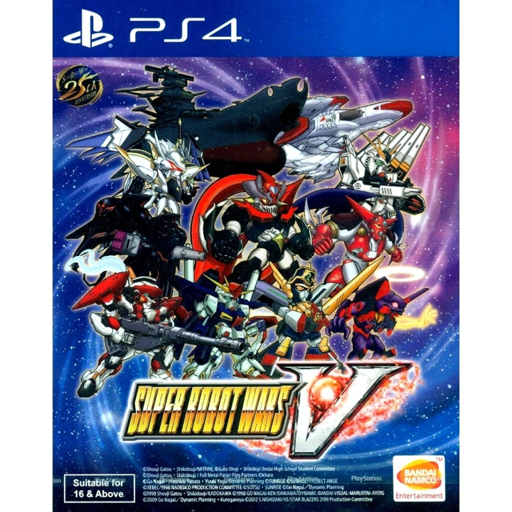 Super Robot Wars V (Import) (PS4) i gruppen HJEMMEELEKTRONIK / Spilkonsoller og tilbehør / Sony PlayStation 4 / Spil hos TP E-commerce Nordic AB (C96877)