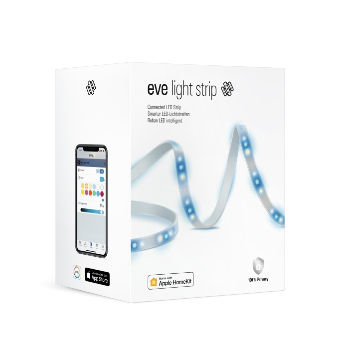 Eve Home Eve Light Strip - Smart LED-strip med Apple HomeKit-teknologi i gruppen HJEM, HUS & HAVE / Smart hjem / Smart belysning hos TP E-commerce Nordic AB (C96884)