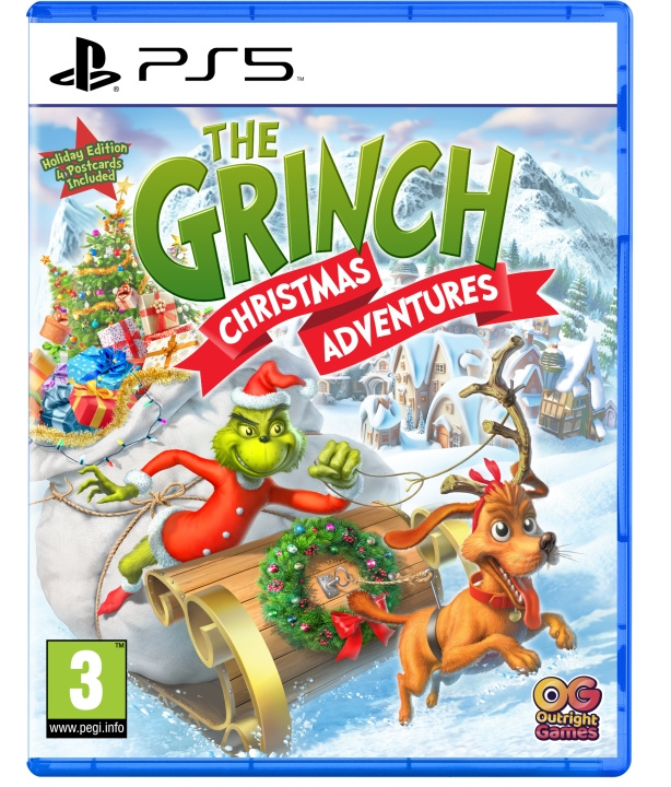 The Grinch: Christmas Adventures Incl. Postcard (PS5) i gruppen HJEMMEELEKTRONIK / Spilkonsoller og tilbehør / Sony PlayStation 5 / Spil hos TP E-commerce Nordic AB (C96967)