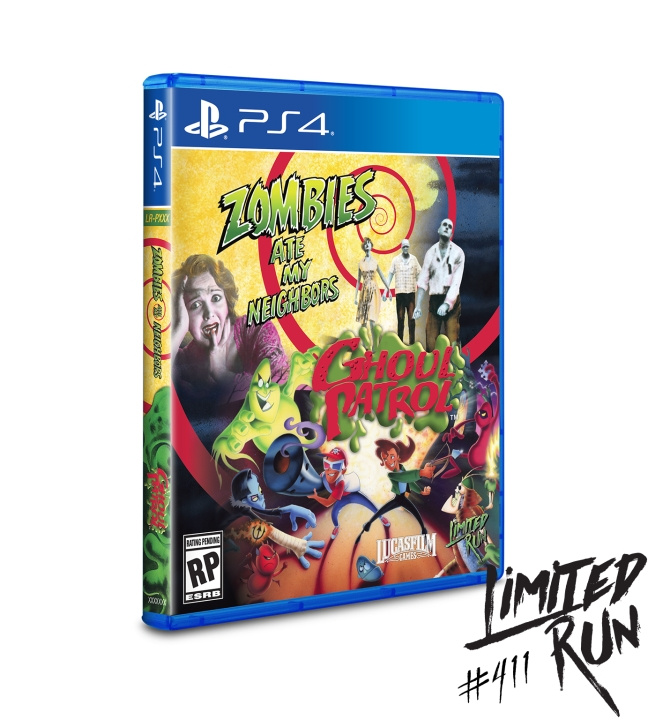 Limited Run Zombies Ate My Neighbors & Ghoul Patrol (Limited Run #414) (Import) i gruppen HJEMMEELEKTRONIK / Spilkonsoller og tilbehør / Sony PlayStation 4 / Spil hos TP E-commerce Nordic AB (C96988)