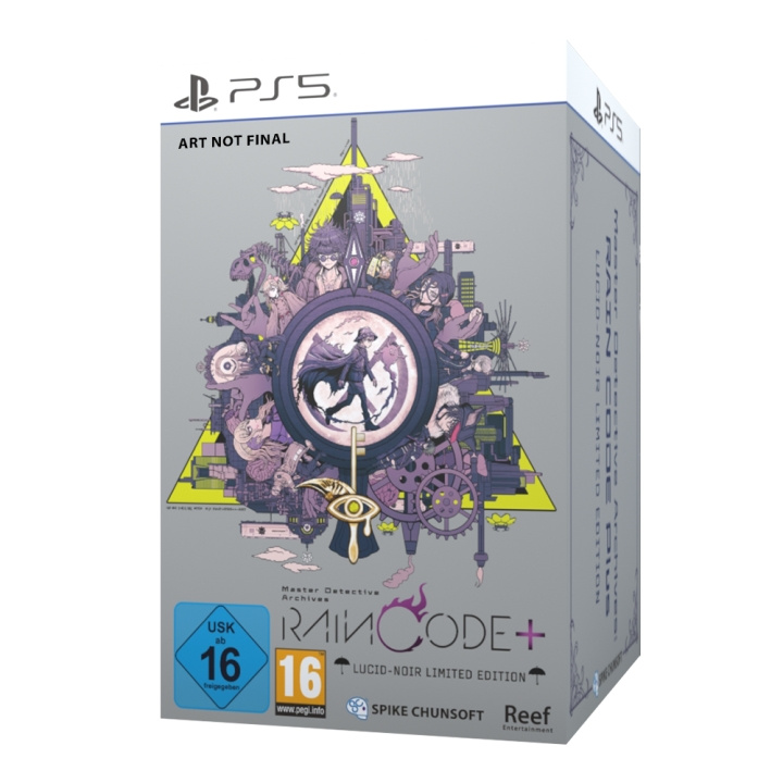 Master Detective Archives: RAIN CODE Plus - Lucid-Noir (Limited Edition) (PS5) i gruppen HJEMMEELEKTRONIK / Spilkonsoller og tilbehør / Sony PlayStation 5 / Spil hos TP E-commerce Nordic AB (C97049)