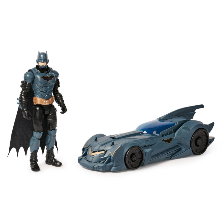 BATMAN Batmobil m. 30 cm figur (6070521) i gruppen LEGETØJ, BØRN & BABY / Legetøj / Figurer, miniaturer og tilbehør hos TP E-commerce Nordic AB (C97062)