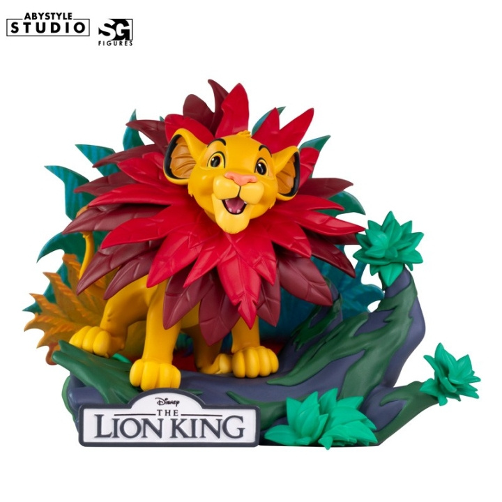 Abysse DISNEY - Figur Simba i gruppen LEGETØJ, BØRN & BABY / Legetøj / Figurer, miniaturer og tilbehør hos TP E-commerce Nordic AB (C97105)