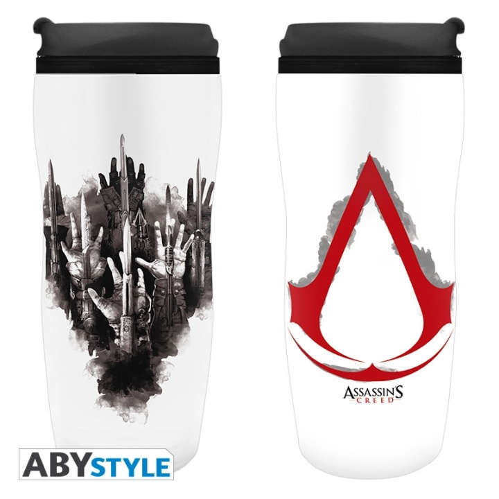 Abysse ASSASSIN\'S CREED - Crest rejsekrus i gruppen SPORT, FRITID & HOBBY / Sjove gadgets / Krus hos TP E-commerce Nordic AB (C97114)