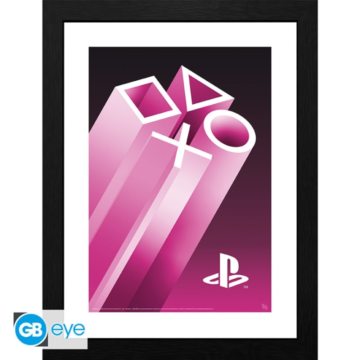 Abysse PLAYSTATION Indrammet print Edge of Space i gruppen SPORT, FRITID & HOBBY / Sjove gadgets / Sjove gadgets hos TP E-commerce Nordic AB (C97117)